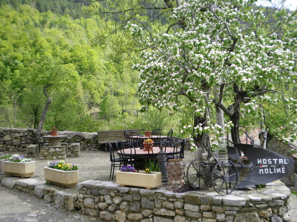 Hostal Moline Bruguera Bagian luar foto